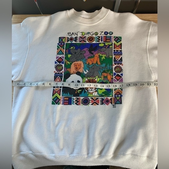 Vintage San Diego Zoo Graphic Crewneck Size XL - Picture 10 of 11